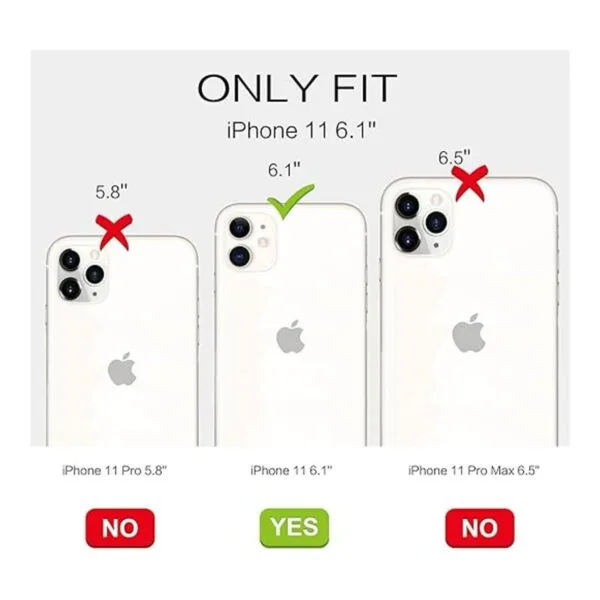 BENTOBEN Funda para iPhone 11 con soporte de anillo de_2