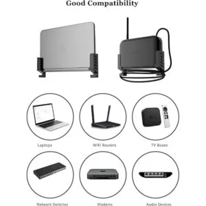 Soporte universal de pared para laptop caja de cables_4