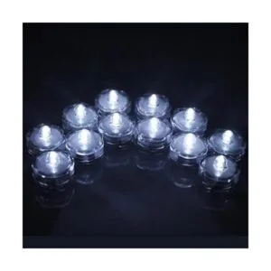 IMAGE Luces sumergibles para estanque paquete de 12 luces_6