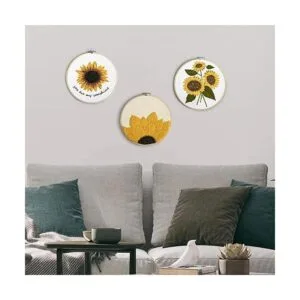 Armindou Juego de 3 juegos de bordado con patrón de_5