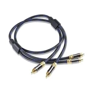 KUYIOHIFI Dual 2RCA Macho a 2RCA Macho Cable de Audio_3