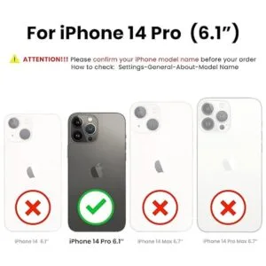ORNARTO Compatible con iPhone 14 Pro silicona líquida_2