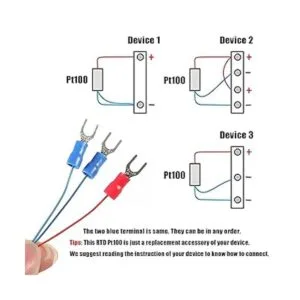 Alinan 2 sondas de sensor de temperatura de termistor_3