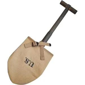 WW2 WWII Funda de pala con mango en T_2