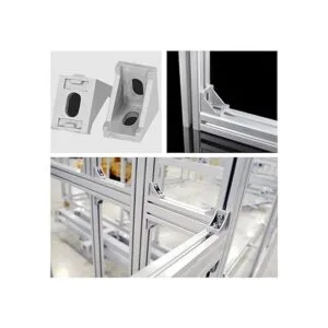 12 juegos de conectores de esquina de extrusión de_4