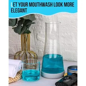 Jarra de agua de noche con vidrio juego de jarra de agua_5