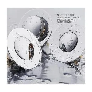 Tapón universal para lavabo de baño tapón de bañera de_3