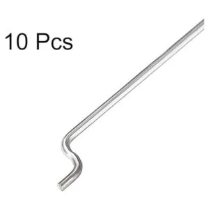 uxcell Juego de 10 barras de empuje 0.039 x 15.748 in_3