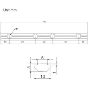 Zeberoxyz 10 piezas de conector de línea recta de longitud_4