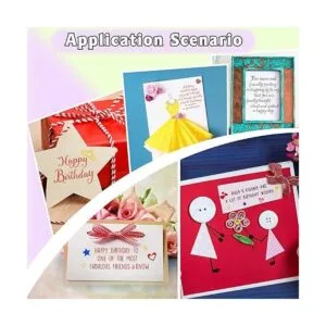 Juego de 4 sellos transparentes de goma para hacer_4