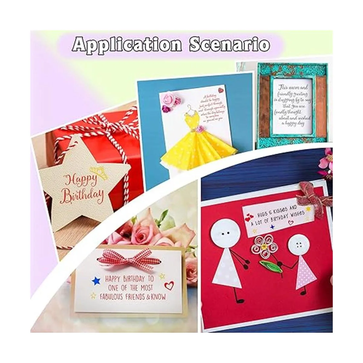 Juego de 4 sellos transparentes de goma para hacer_4