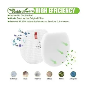 Paquete de 4 filtros de vacío de repuesto para Shark_3