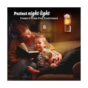 Himalaya Glow Lámpara de sal natural estilo pilar luz_5