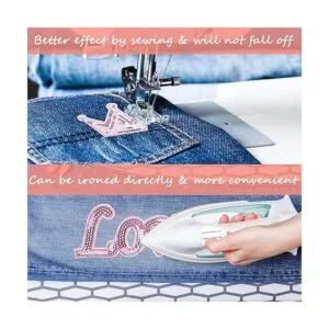 54 parches termoadhesivos con brillantina para planchar en_6