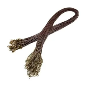 Sovenny 30 piezas 0.059 in 23.6 pulgadas encerado collar_4