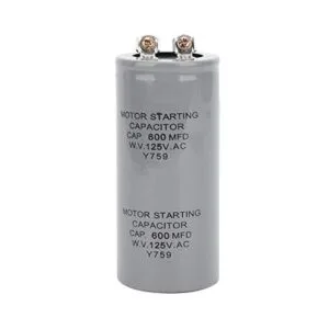 Condensador de arranque de motor 600MFD 1.693x4.016 in_2