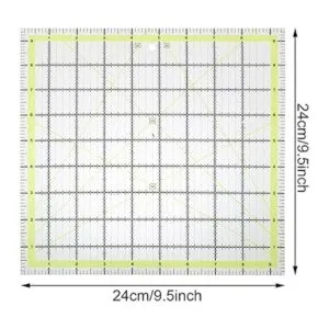 XGNG Regla cuadrada para acolchar de 9.5 x 9.5 pulgadas_2