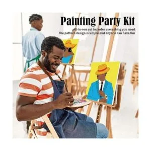 VOCHIC Kits de pintura para parejas lienzo predibujado_3