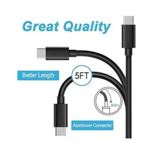 Cable de cargador de pared USBC de 6 pies compatible con_3