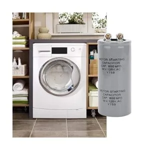 Condensador de arranque de motor 600MFD 1.693x4.016 in_3