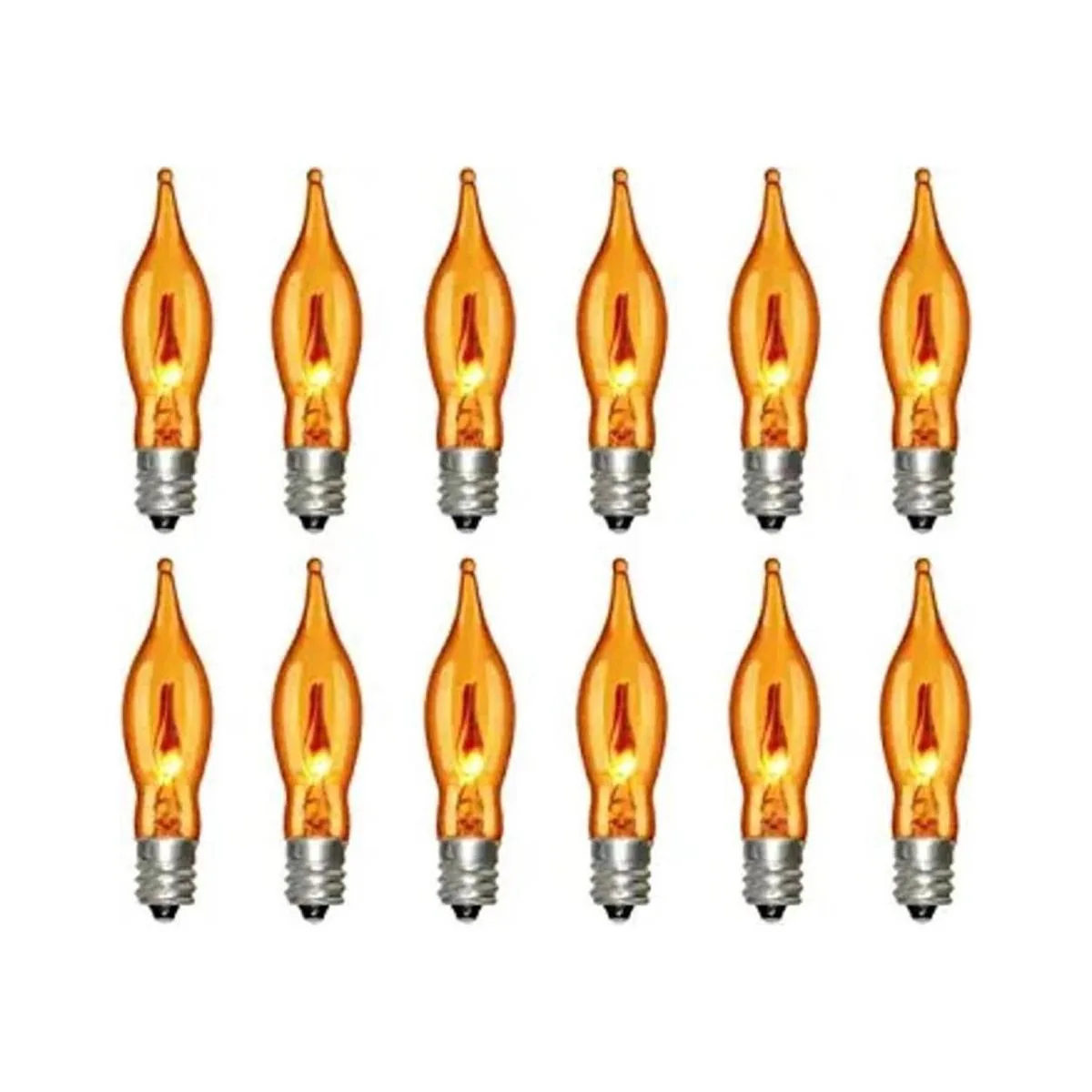Bombillas de repuesto de llama parpadeante naranja_1