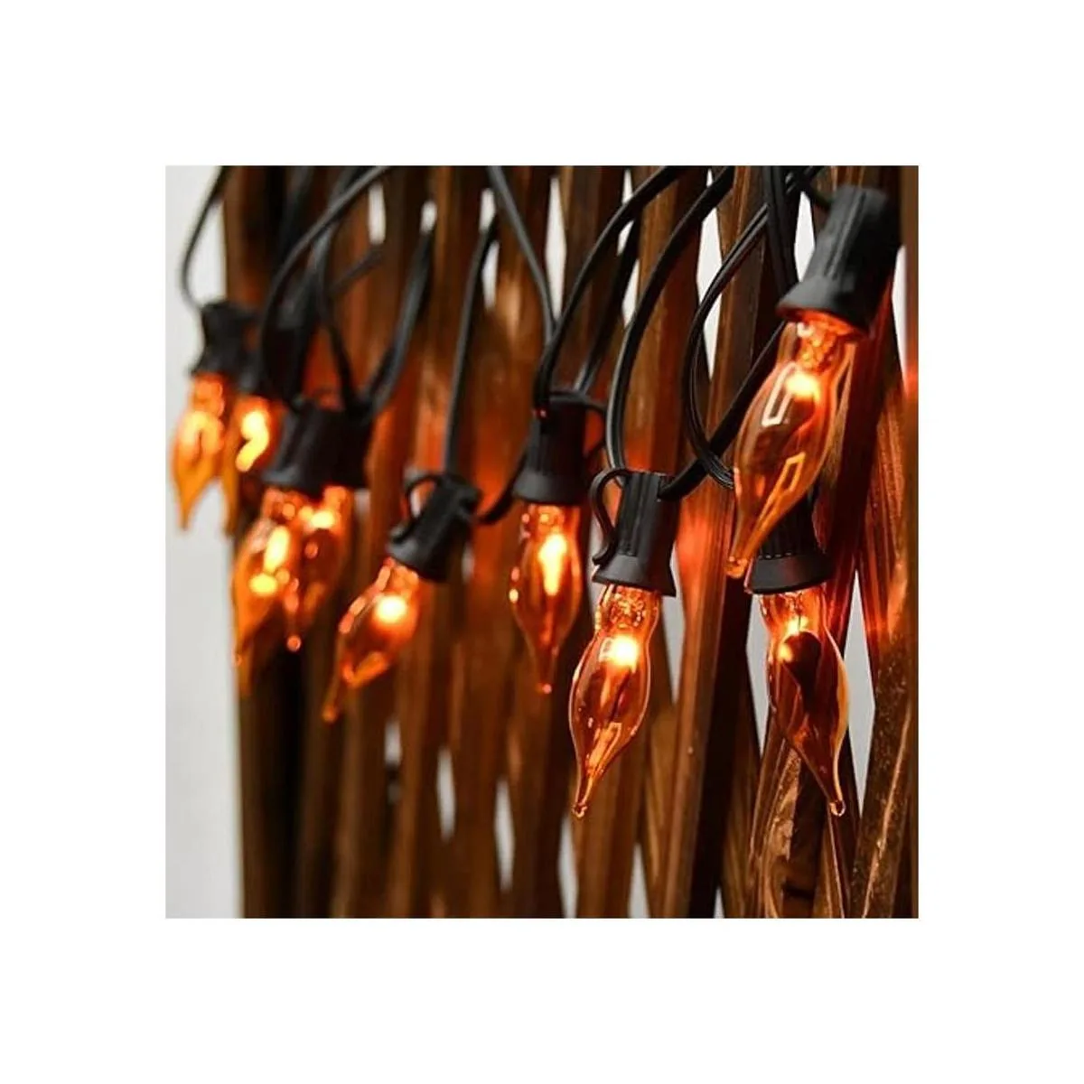 Bombillas de repuesto de llama parpadeante naranja_3