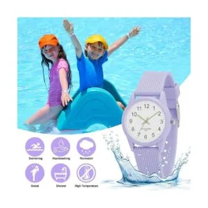 Relojes analógicos para niños y niñas de 50 pies_2