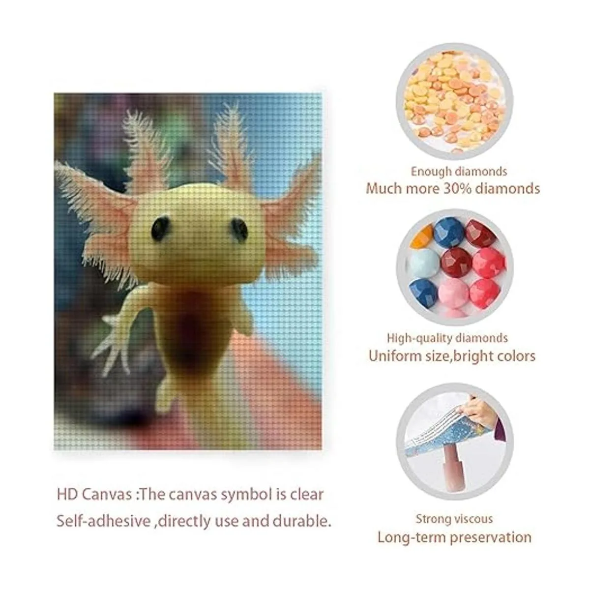 LIANPO Pintura de diamantes de imitación bonitos kits de_4