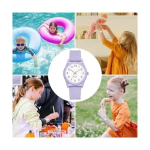 Relojes analógicos para niños y niñas de 50 pies_5