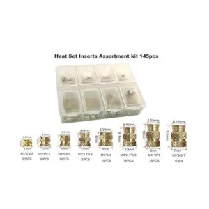 ShineNow Insertos roscados M3 M4 M5 para impresión 3D de_2