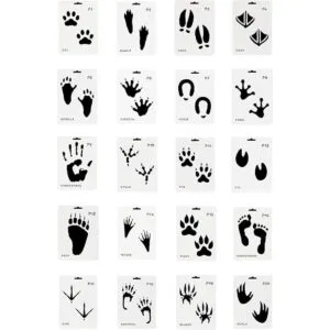 Sowaka 20 plantillas de plástico reutilizables para pintar_1