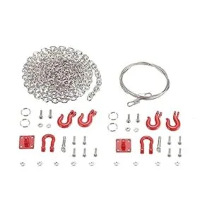 Gancho de remolque de cadena para 110 RC Car Crawler_7