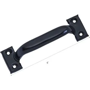 QCAA Manija para puerta de garaje 8 pulgadas acero_2