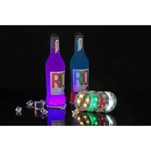 Posavasos LED paquete de 12 posavasos iluminados_3