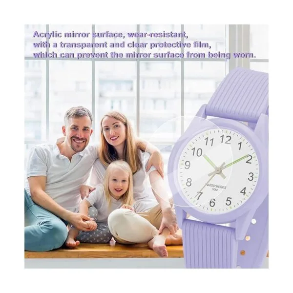 Relojes analógicos para niños y niñas de 50 pies_6