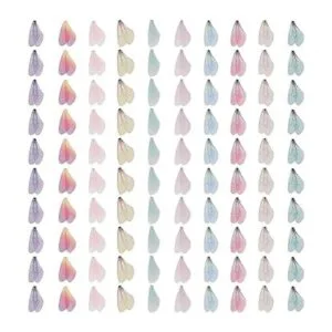 100 dijes de ala de libélula artificial alas de mariposa_1