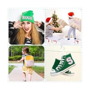 54 parches termoadhesivos con brillantina para planchar en_4