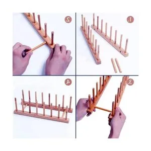 Estante de drenaje vertical de 2 piezas para soporte de_3