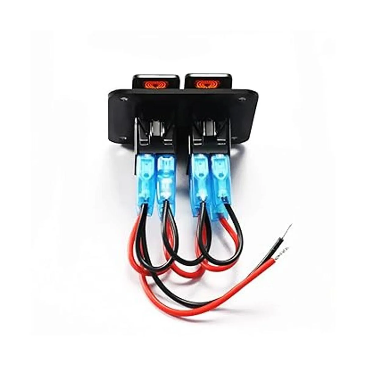 FXC Interruptor basculante de aluminio panel de 2 bandas_7