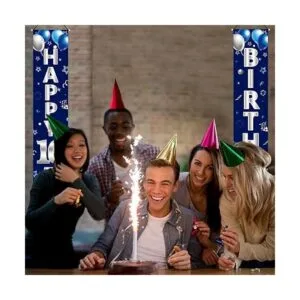 Decoración de pancarta para puerta de cumpleaños número_6