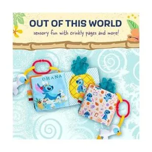 KIDS PREFERRED Disney Baby Lilo Stitch Soft Book Libro_4