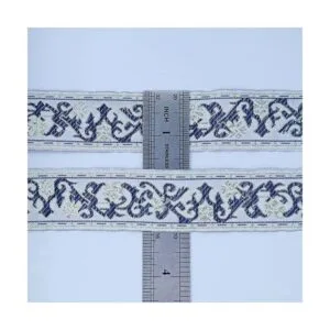 Cinta jacquard bohemia de 10 yardas bordado jacquard para_3