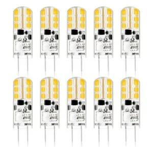 YUIIP Bombilla LED G4 de 2 W 12 V JC G4 Bi Pin Bulb_1