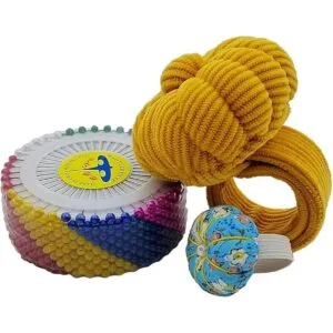 Alfileres de cojín para muñeca costura soporte de agujas_2