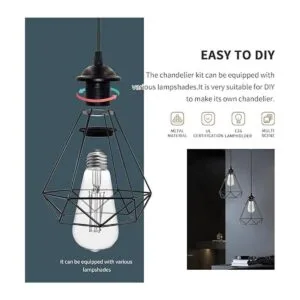 VTYXCTIGJ Mini kit de luz colgante industrial colgante_3