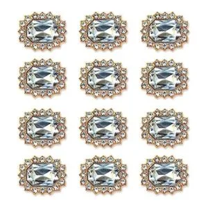 Rodvanvo 50 adornos de diamantes de imitación de lujo_1