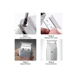 Cuchillas T Outliners compatibles con la recortadora Andis_4