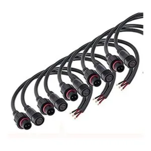 QOFOWIN Conector impermeable de 2 cables conector LED_1