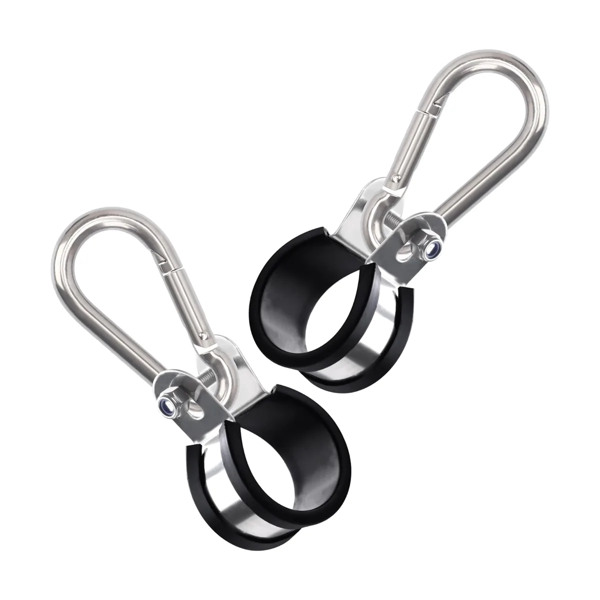 YiaChuii Paquete de 2 soportes de percha abrazaderas de_1