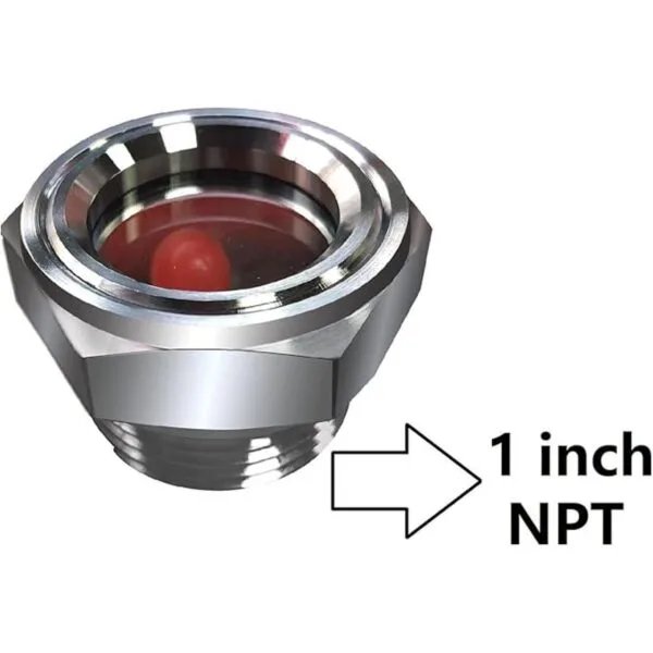 Vidrio de visión de aceite NPT de 12 pulgadas 1 unidad_5